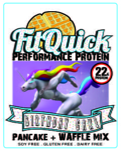 FitQuick Birthday Cake Front