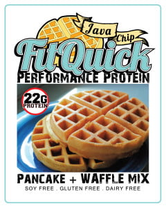 FitQuick Java Chip pancake mix