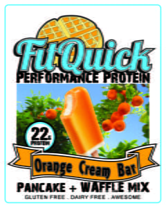 FitQuick Orange Creamsicle Front