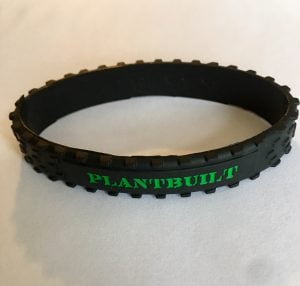 plantbuilt vegan strength team wristband