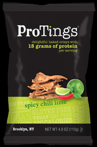 ProTings spicy chili lime crisps