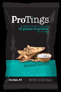 ProTings toasted sea salt crisps