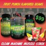 CleanMachine Clean BCAA Fruit Punch