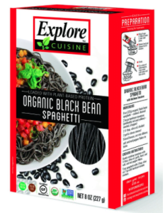 Explore Cuisine organic black bean spaghetti pasta