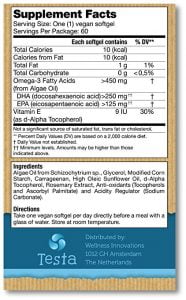 testa vegan fish oil