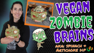 Vegan Proteins Zombie Brains Spinach Artichoke Dip