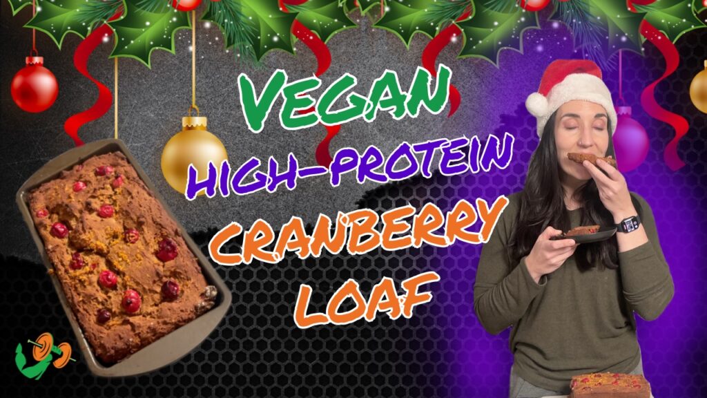 Vegan Proteins Cranberry Loaf